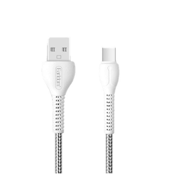 کابل تبدیل USB به USB-C ارلدام مدل EC-83C طول ۱ متر